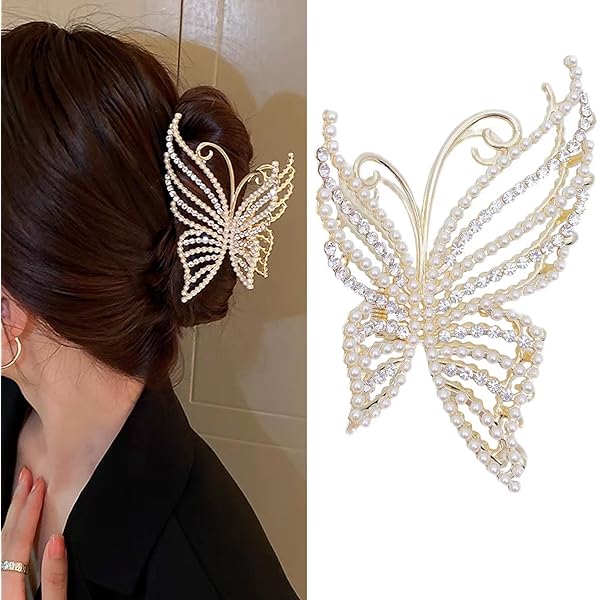 Amazon.co.jp: 6色 しっかりとまる キラキラ ラインストーン フラワー